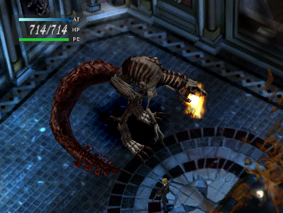 Museum Trex Boss Fight
